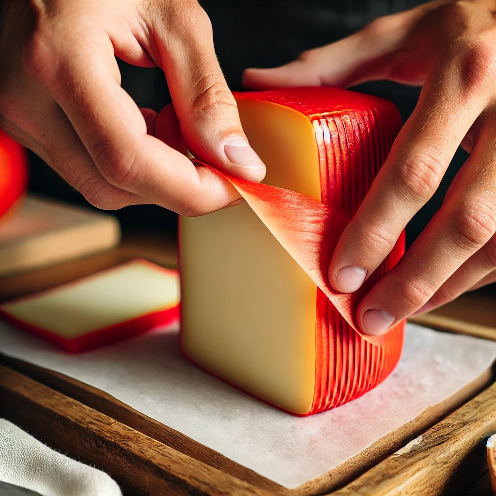 チーズのワックスの正しいはがし方とは？