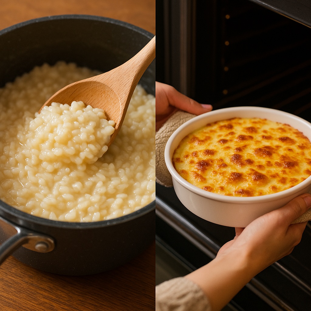 ドリアとリゾットの違いとは？見た目・作り方・味の特徴を比較