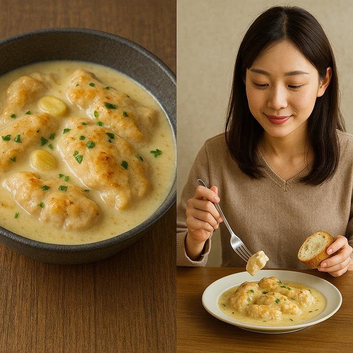 シュクメルリとシチューの味の違い