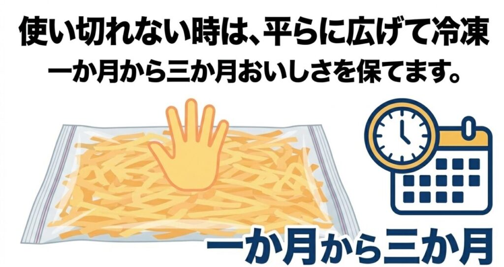 冷凍保存は救世主？美味しさを保つためのポイント