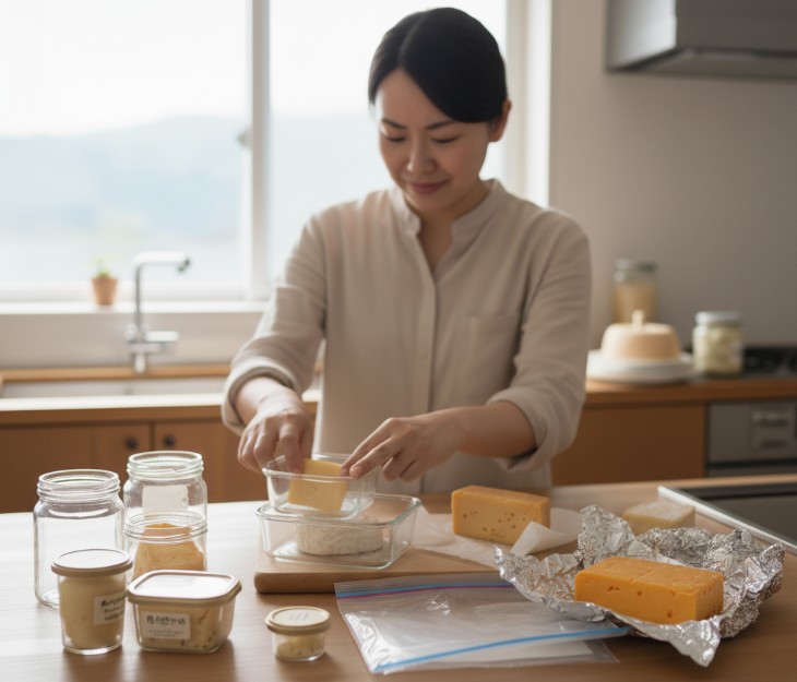 チーズを常温から守る種類別の保存術