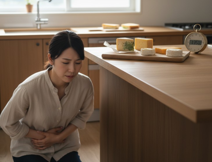 チーズの常温放置による食中毒リスク