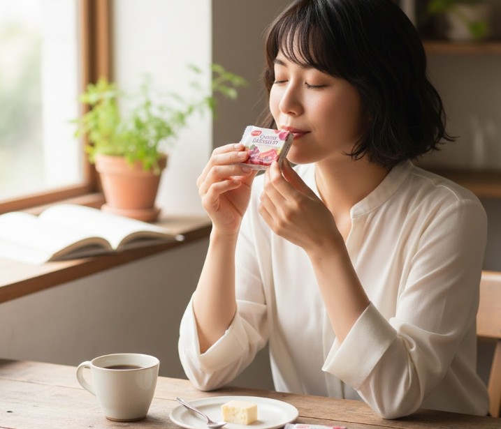 デザートになる甘いチーズケーキ風