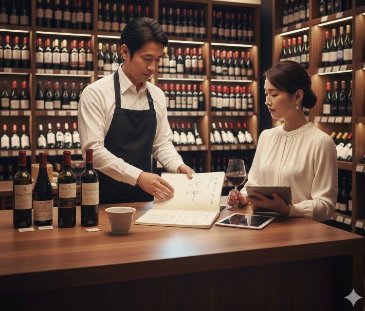 診断結果とワインノートの連携