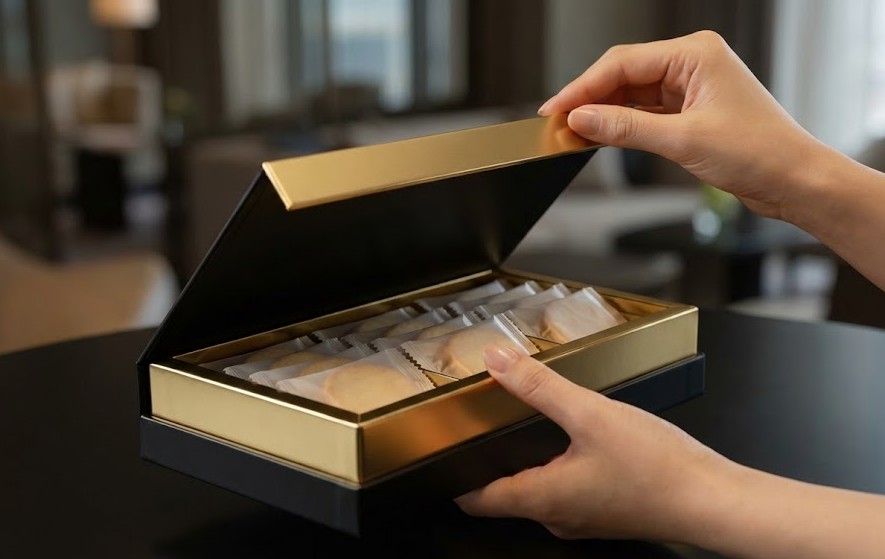 値段に見合う高級感あるパッケージ